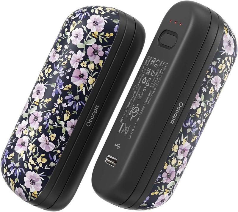 OCOOPA 2 in 1 Magnetic Rechargeable Hand Warmers, UT2s Mini Electric Handwarmers 2 Pack, Split USB-C, Reusable Portable Pocket Heater, Raynauds, Golf, Christmas, Tech Gifts for Women Men - Image 1